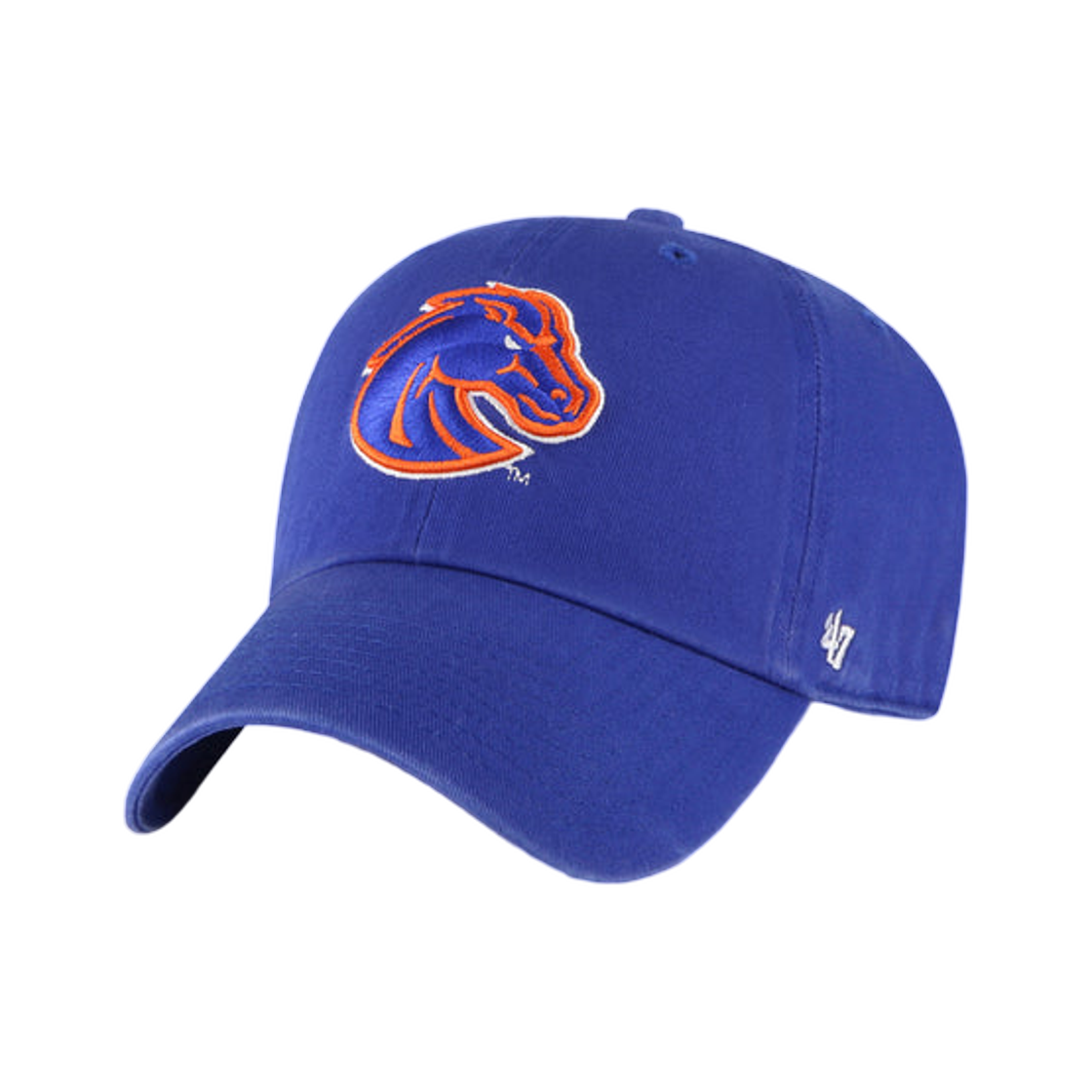 47브랜드 보이지 주립대 브론코스 '47 클린 업 로얄(47 Brand Boise State Broncos '47 Clean Up Royal) - 1