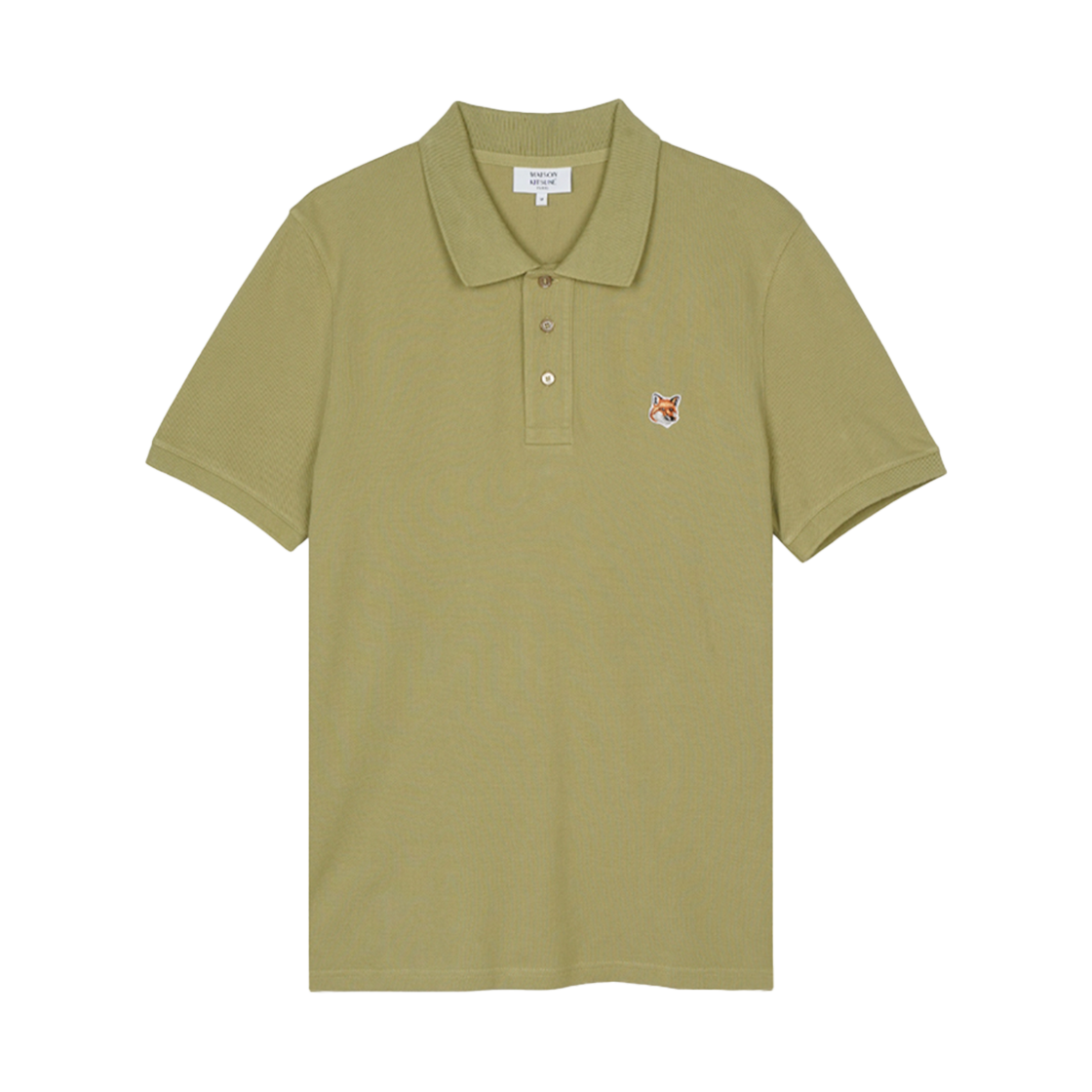 LM00208KJ7002-P357 [20% 쿠폰] Maison Kitsune Fox Head Patch Regular Polo Canvas