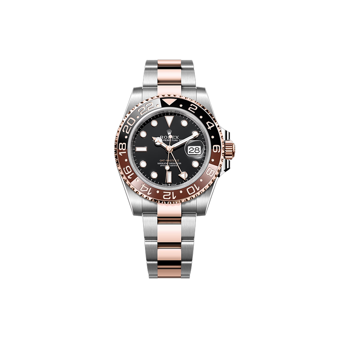 롤렉스 GMT-마스터Ⅱ 40-126711CHNR 블랙 바+도트 오이스터 NO.7340(Rolex GMT-Master II 40mm Black and Dot Oyster No. 7340)
