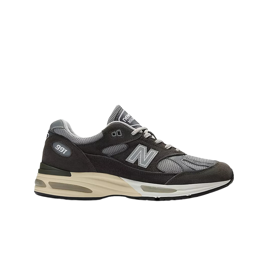 뉴발란스 991v2 메이드 인 UK 포지드 아이언 알로이 스모크드 펄(New Balance 991v2 Made in UK Forged Iron Alloy Smoked Pearl) - 1