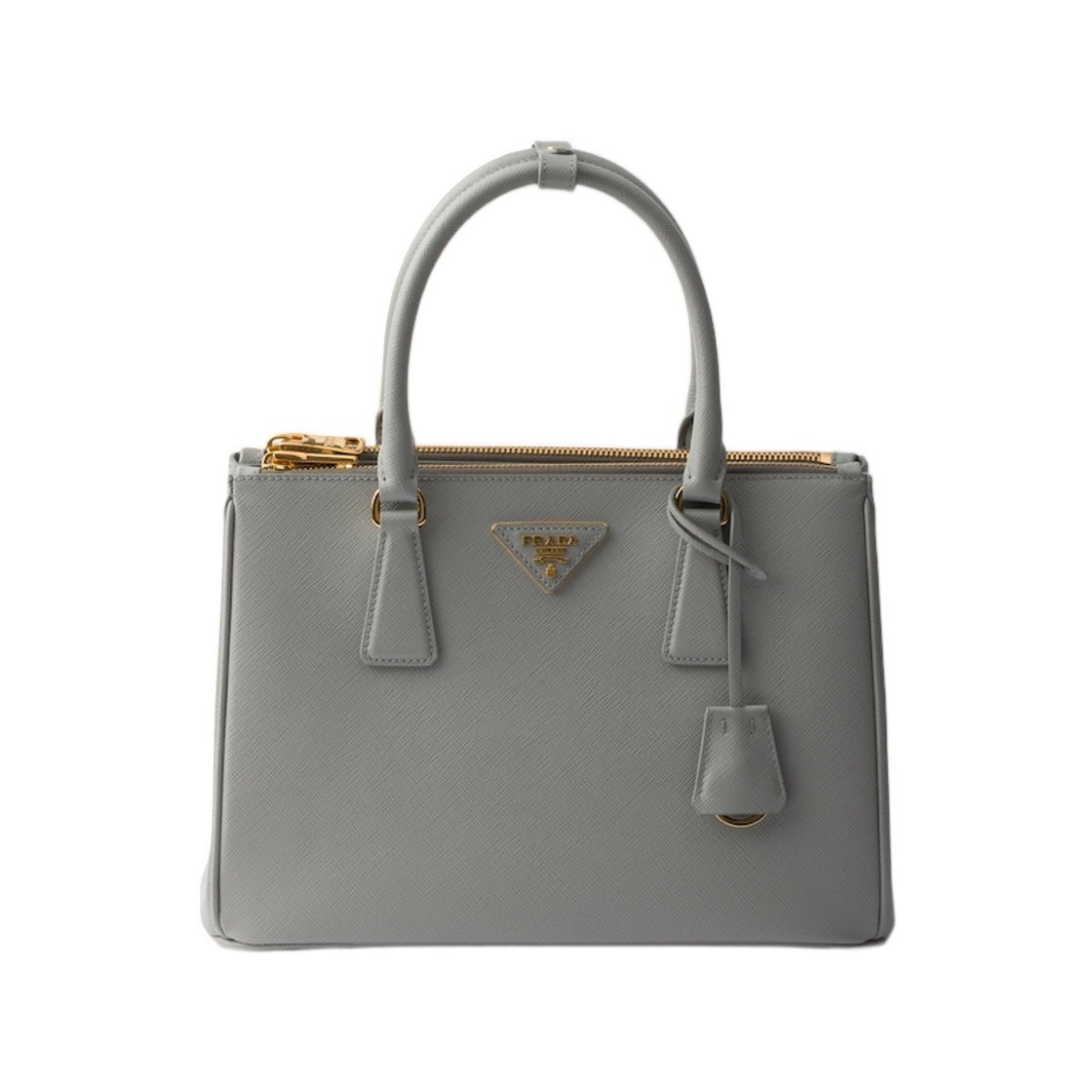 프라다 갤러리아 미디움 사피아노 레더 백 클라우디 그레이(Prada Galleria Medium Saffiano Leather Bag Cloudy Gray) - 1