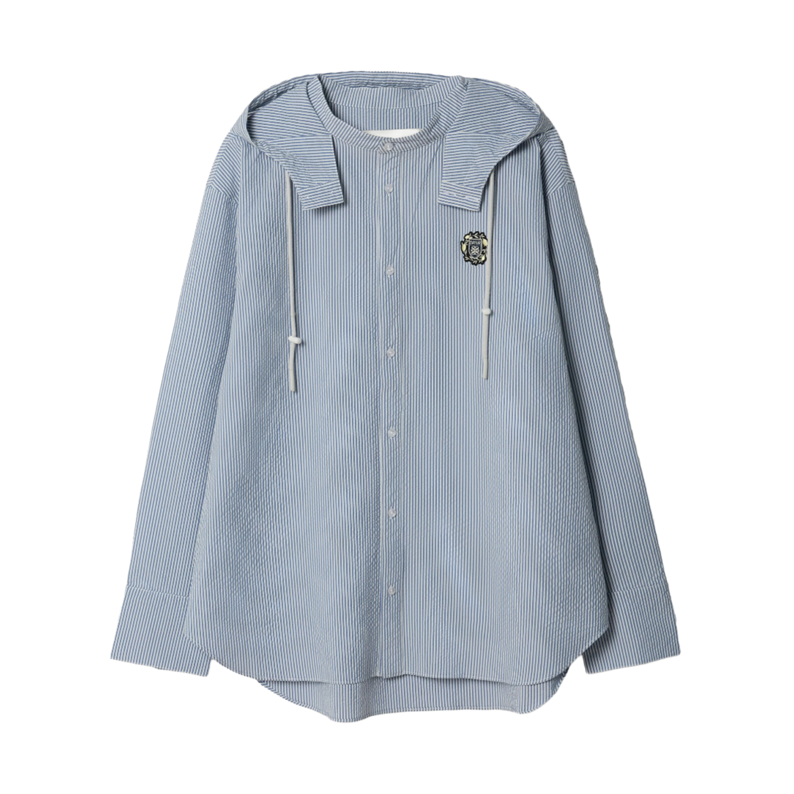 [사은품 증정] 세터 크레스트 로고 후드 셔츠 블루