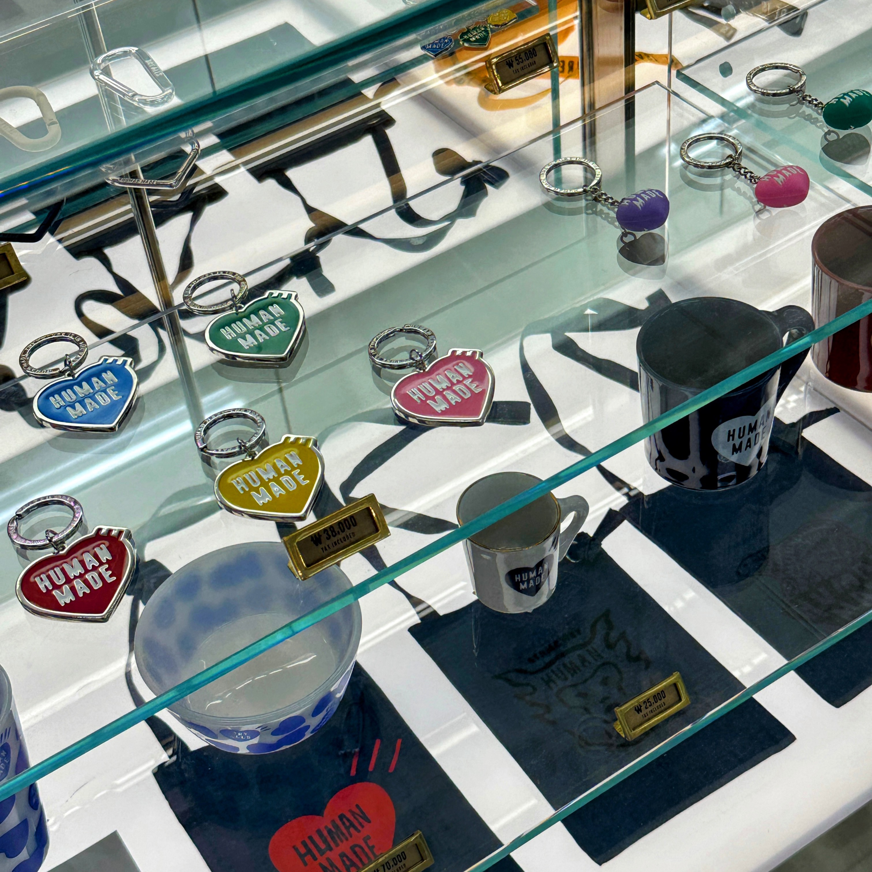 Human Made Demitasse Coffee Cup Navy 착용 스타일