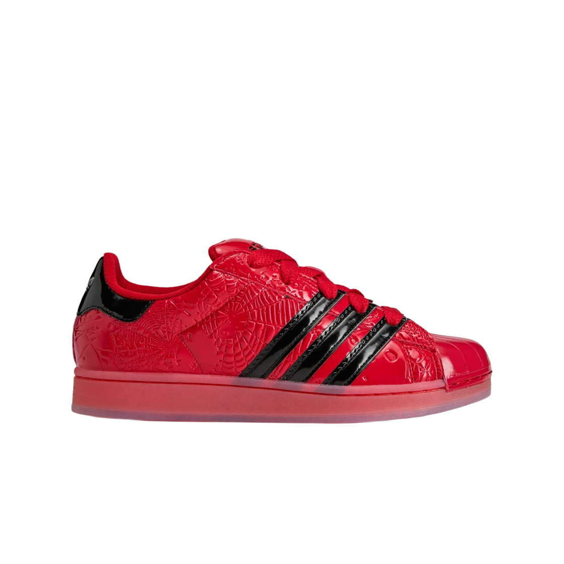 아디다스 x 스파이더 슈퍼스타 레드 코어 블랙(Adidas x Sp5der Superstar Red Core Black)