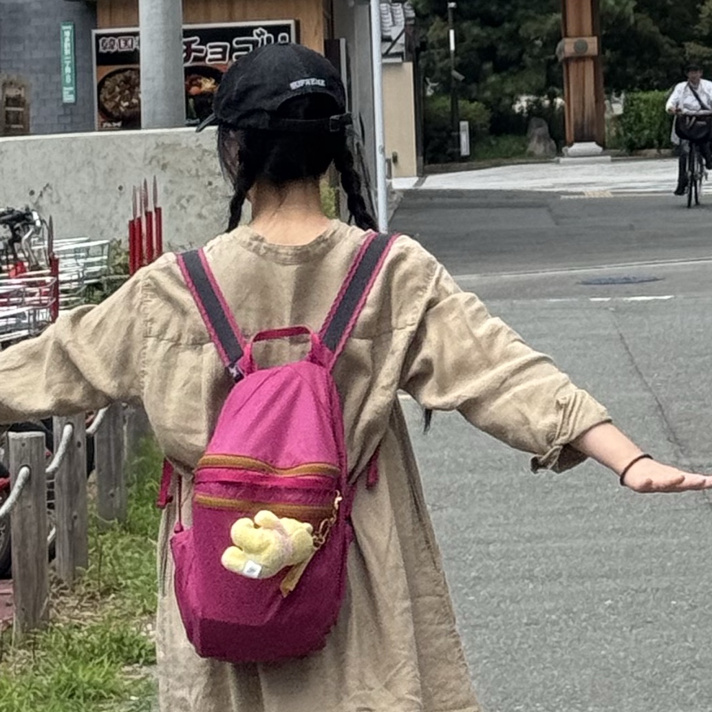 Arc'teryx Heliad 15 Backpack Amaranthus 착용 스타일 - 1