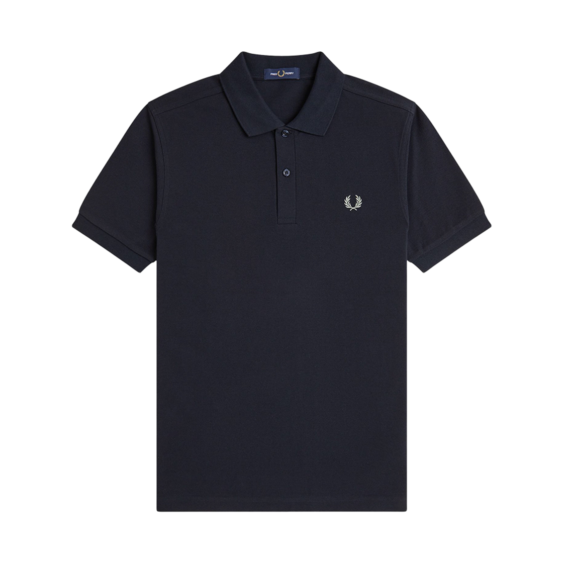 프레드페리 M6000 플레인 프레드페리 셔츠 네이비 시그래스(Fred Perry Plain Fred Perry Shirt Navy Seagrass) - 1