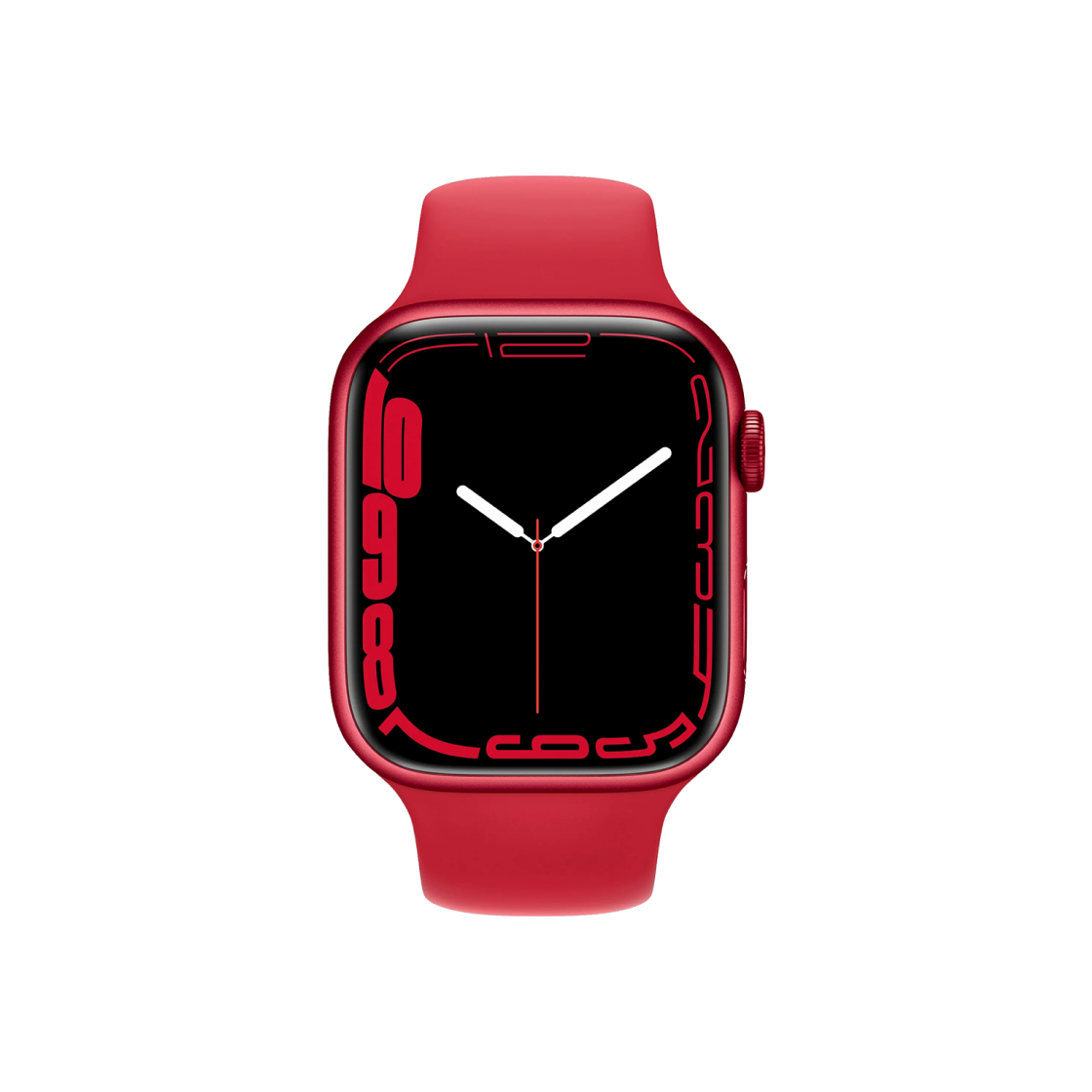 [S등급] 리퍼비시 애플워치 7 45mm GPS+CELL 레드 알루미늄 케이스 스포츠 밴드 레드([S등급] Refurbished Apple Watch Series 7 45mm GPS+CELL Red Aluminium Case with Sport Band Red)