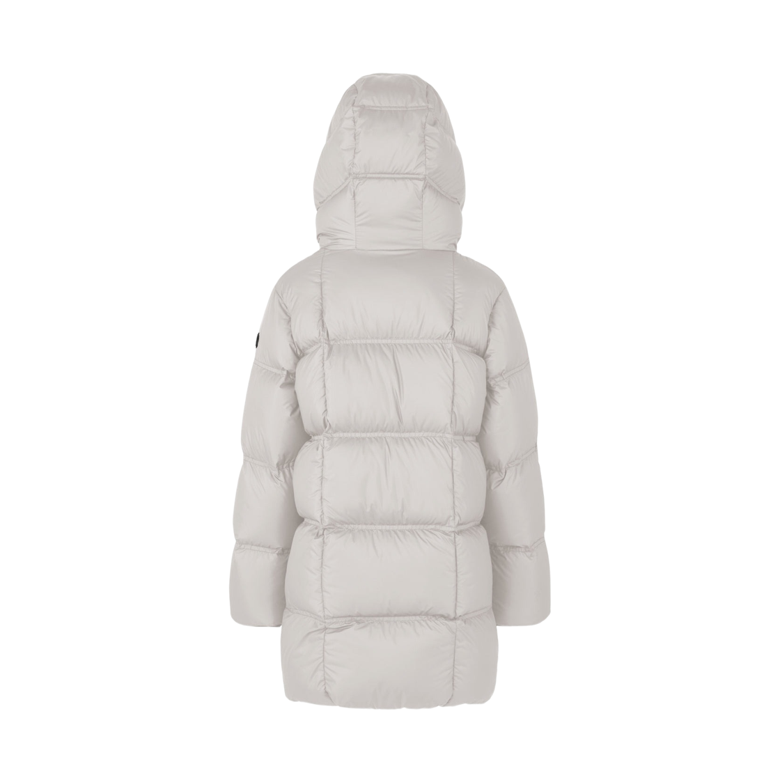 (키즈) AI 라이더스 후드 롱 다운 자켓 크리스탈 그레이((Kids) AI Riders Long Down Jacket with Hood Crystal Grey) - 2