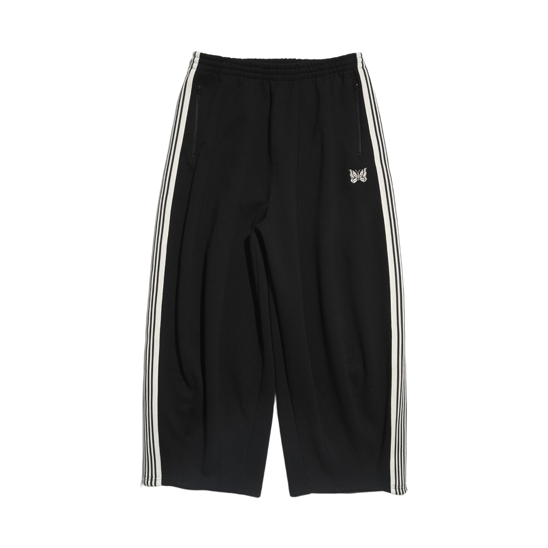 니들스 x 스튜디오스 H.D. 코튼 저지 트랙 팬츠 블랙(Needles x Studious H.D. Cotton Jersey Track Pants Black) - 1