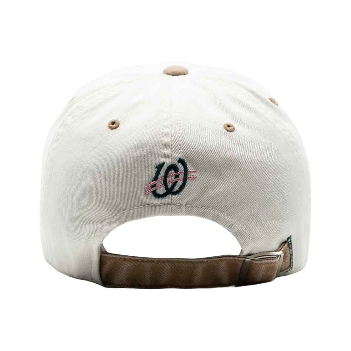 위얼드월드 그린 써클로고 와펜 피그먼트 배색 볼캡(Weird World Green Circle Logo Wappen Pigment Color Block Baseball Cap) - 4