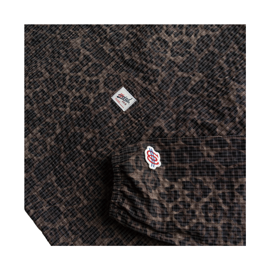 위얼드월드 리플렉티브 레오파드 아노락(Weird World Reflective Leopard Anorak) - 6