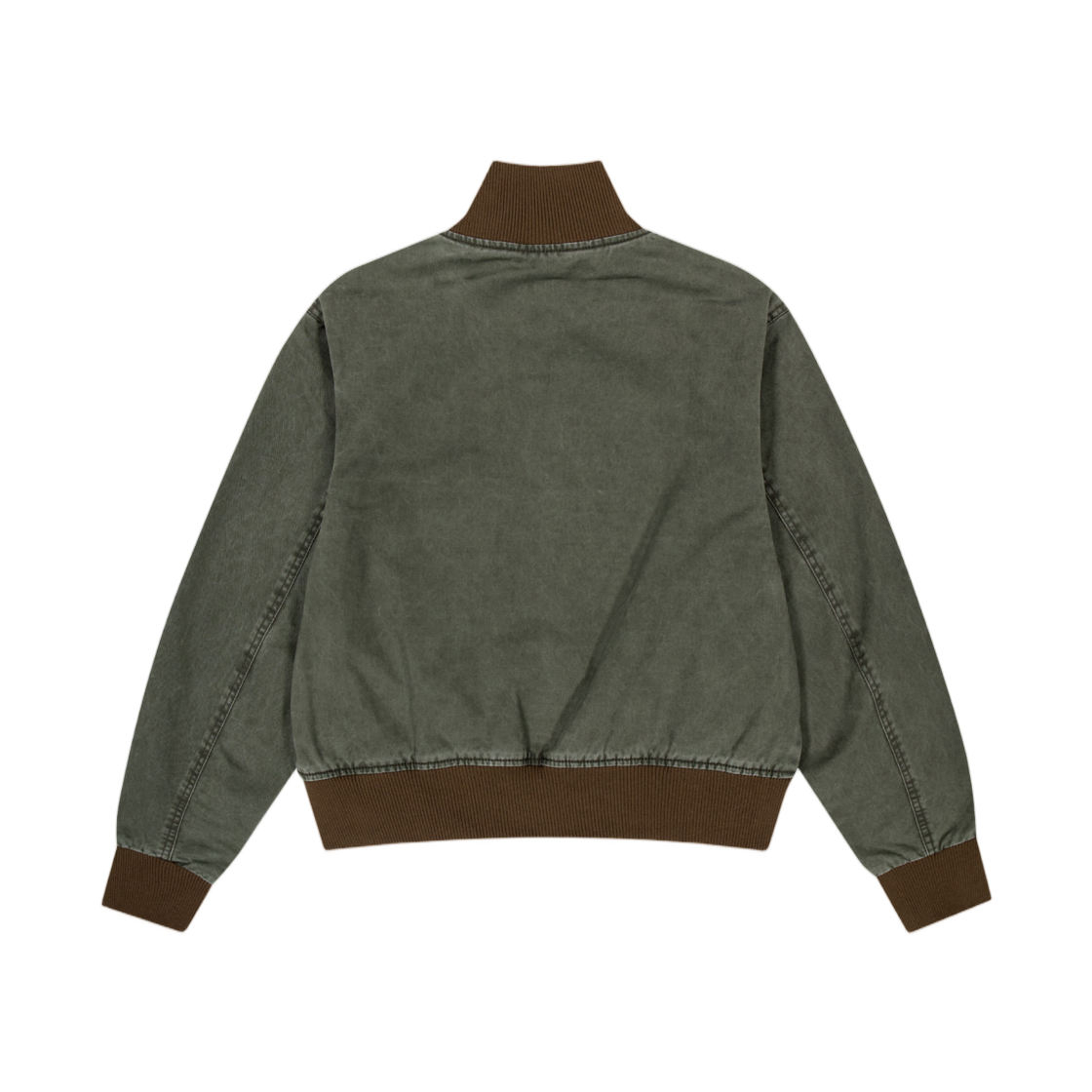 아캄 워시드 벨크로 자켓 카키(Aakam Washed Velcro Jacket Khaki) - 2