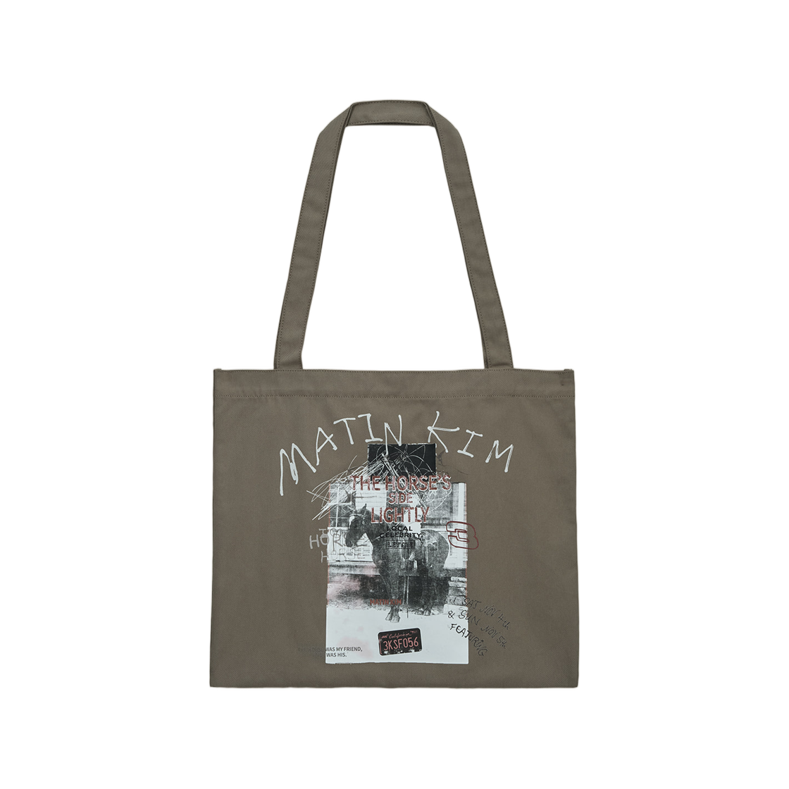 MK2611BG056MKH Matin Kim Matin LNY 26 Eco Bag In Khaki