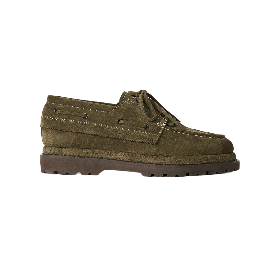 세터 레가타 스웨이드 보트 로퍼 카키(SATUR Regatta Suede Boat Loafer Khaki)