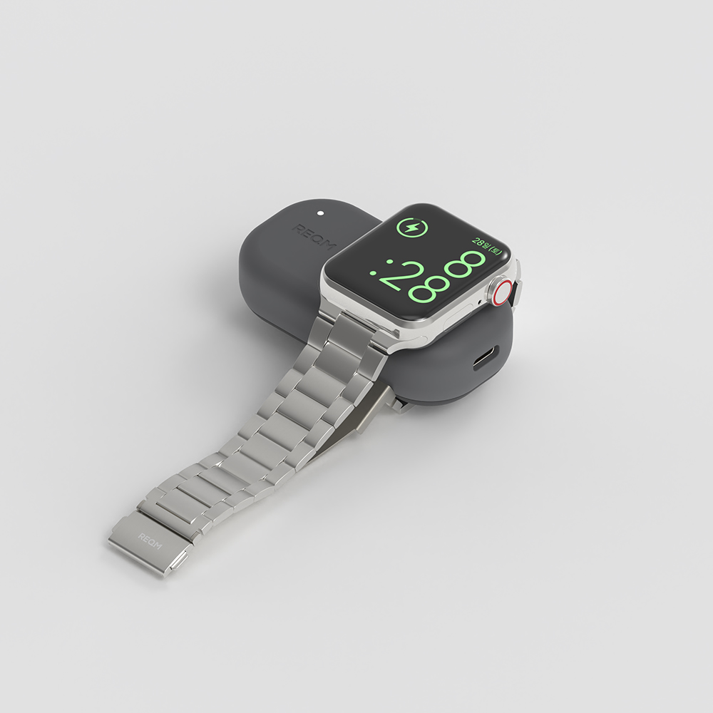 리큐엠 맥큐 3in1 맥세이프 고속 무선 충전기 QM4100(REQM 3IN1 Magsafe Fast Multi Wireless Charging objet QM4100) - 3