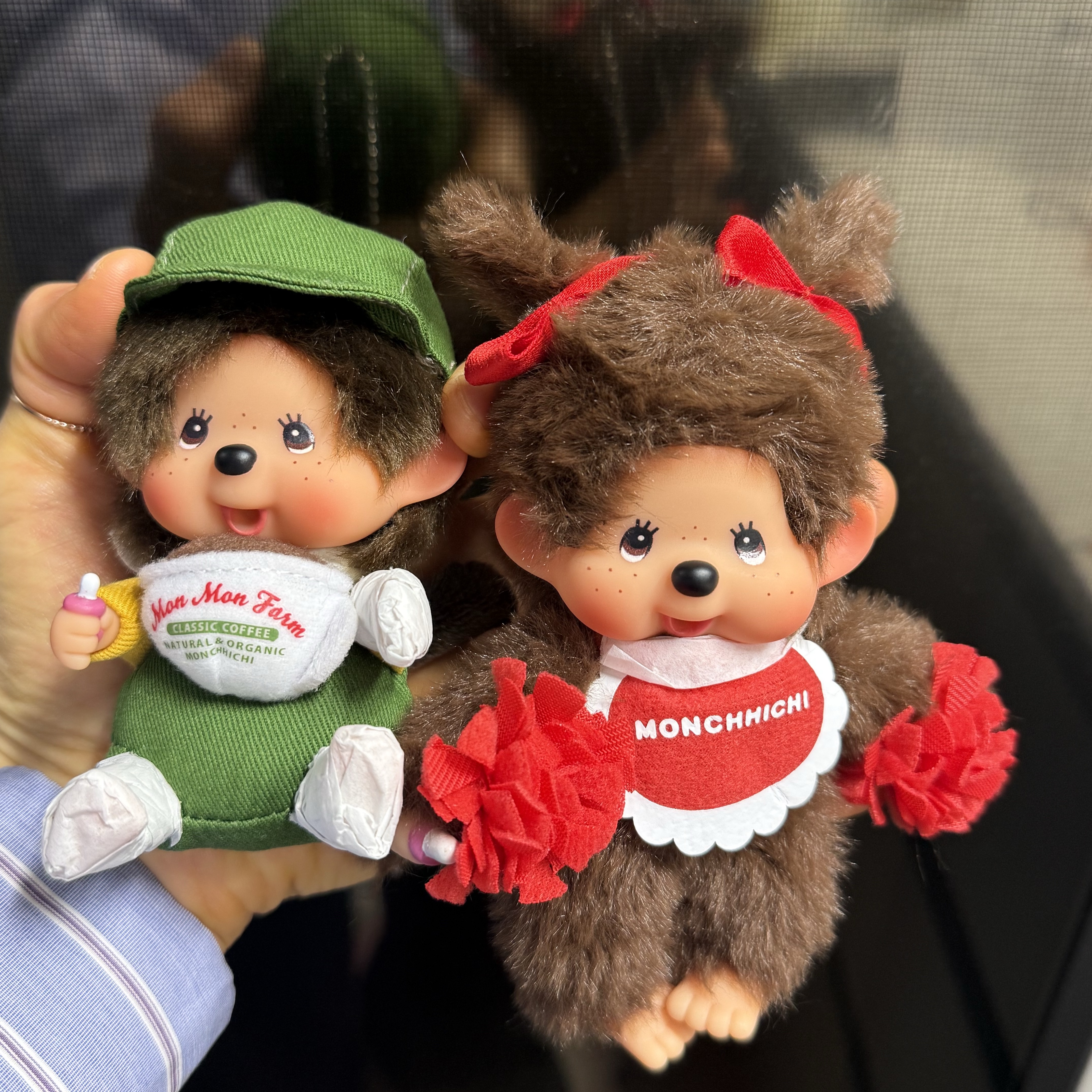 Monchhichi MMF Coffee SS K/C Boy 착용 스타일
