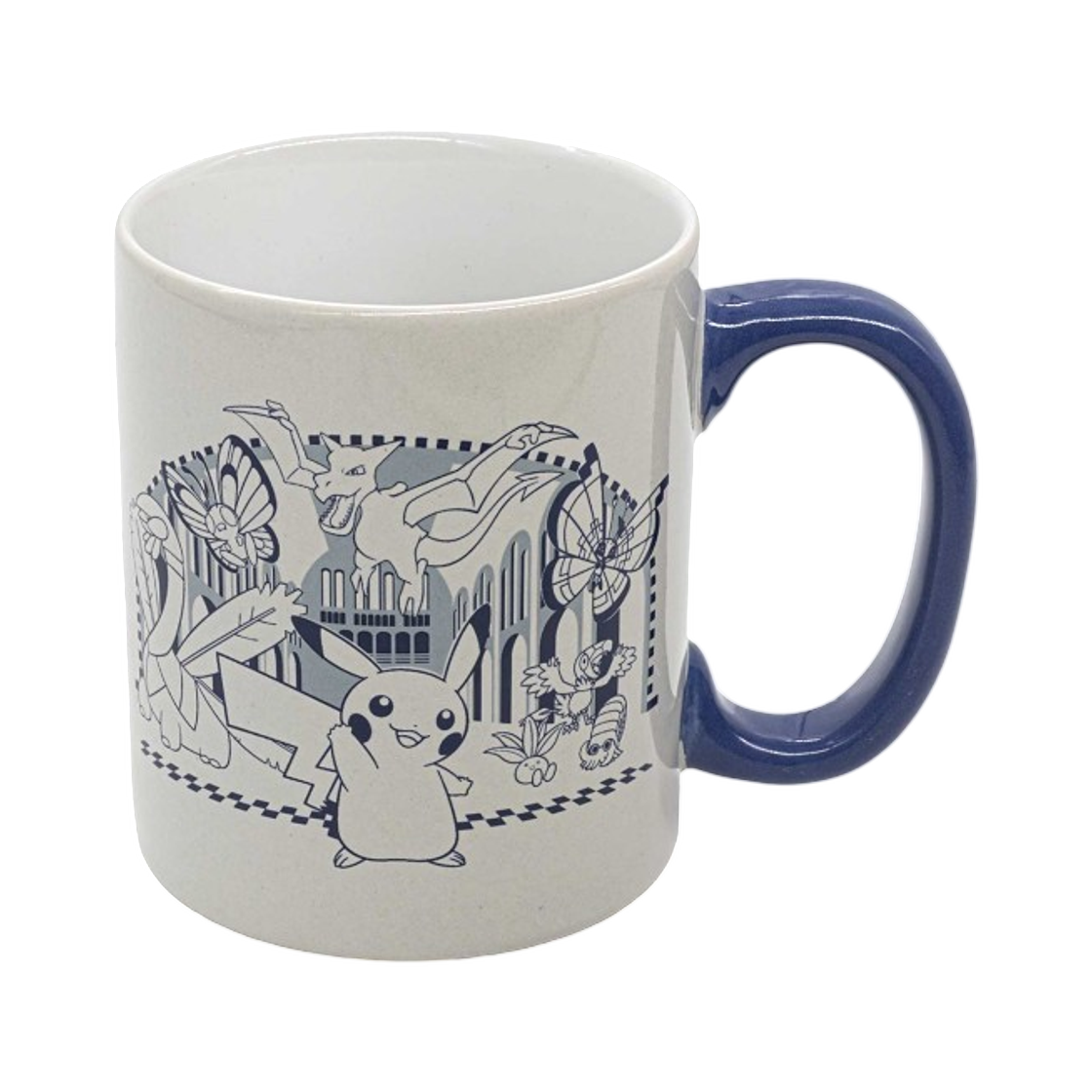 포켓몬 x 내츄럴 히스토리 뮤지엄 머그 화이트(Pokemon x Natural History Museum Mug White)