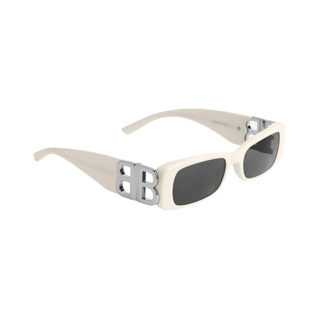 발렌시아가 다이내스티 렉탱글 선글라스 아이보리 크림(Balenciaga Dynasty Rectangle Sunglasses In Ivory Cream) - 3