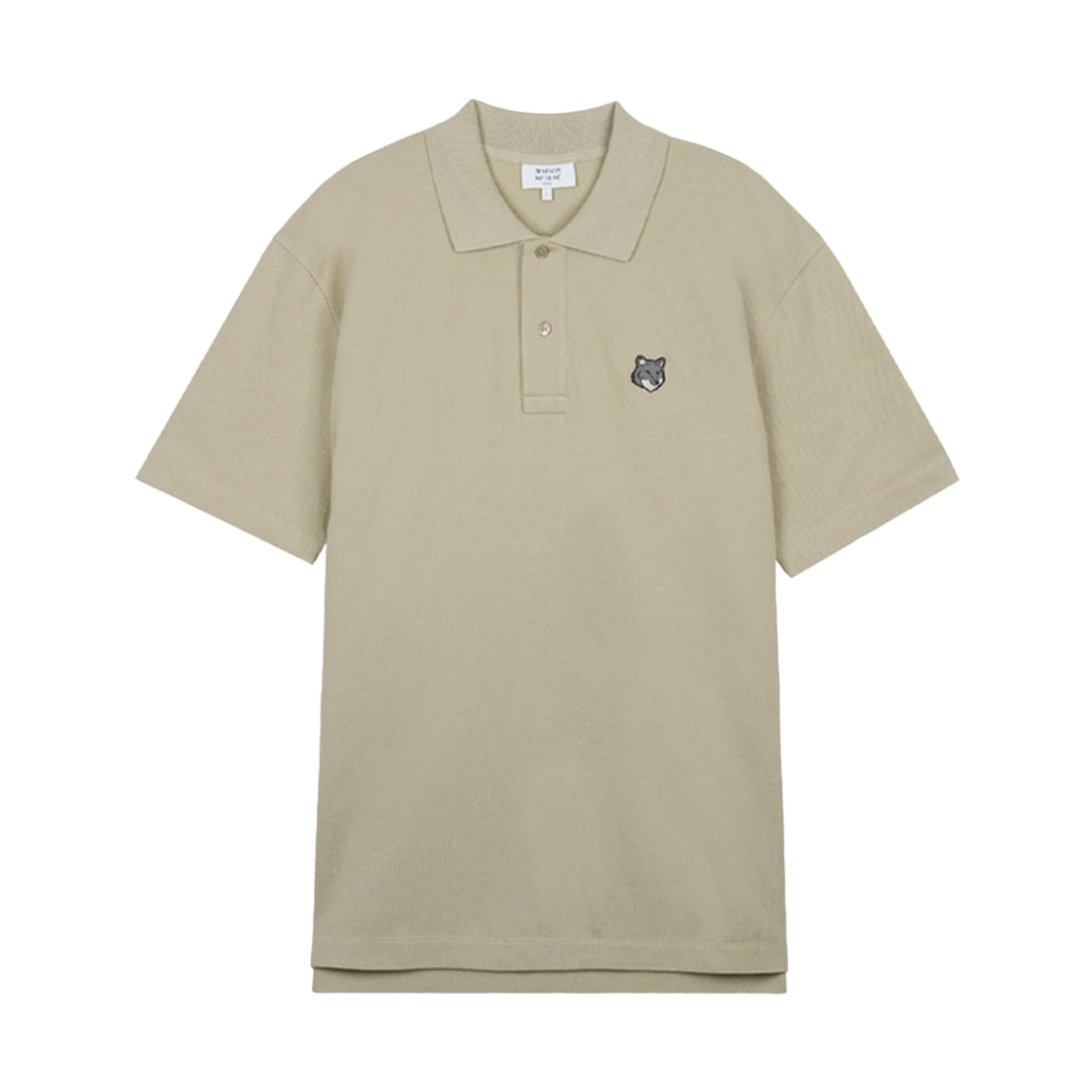 PM00210KP0001-0450 [20% 쿠폰] Maison Kitsune Fox Head Comfort Polo Tea Leaf