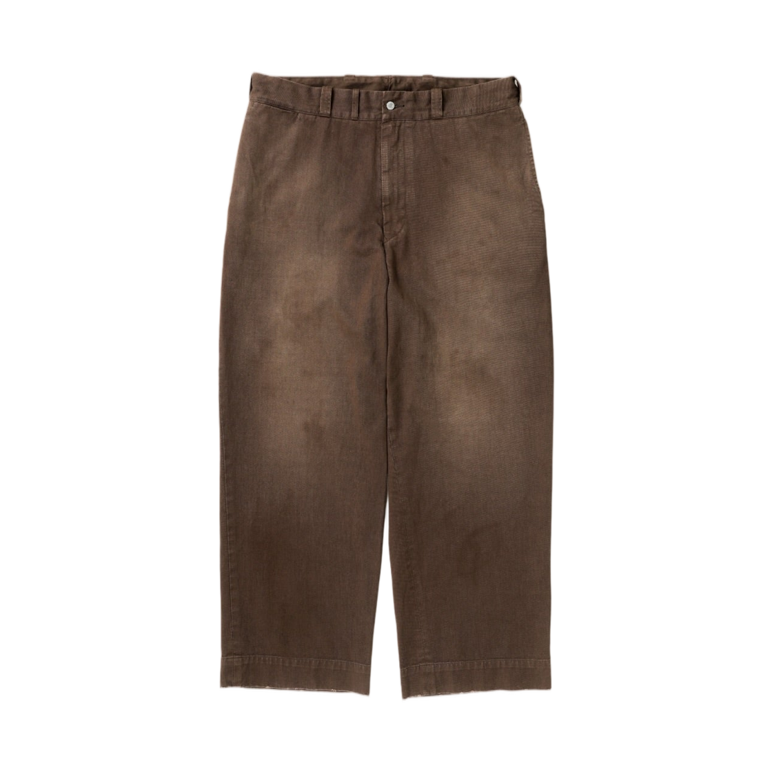 26SAP-04-48 A.Presse Vintage Twill Work Pants Brown - 26SS