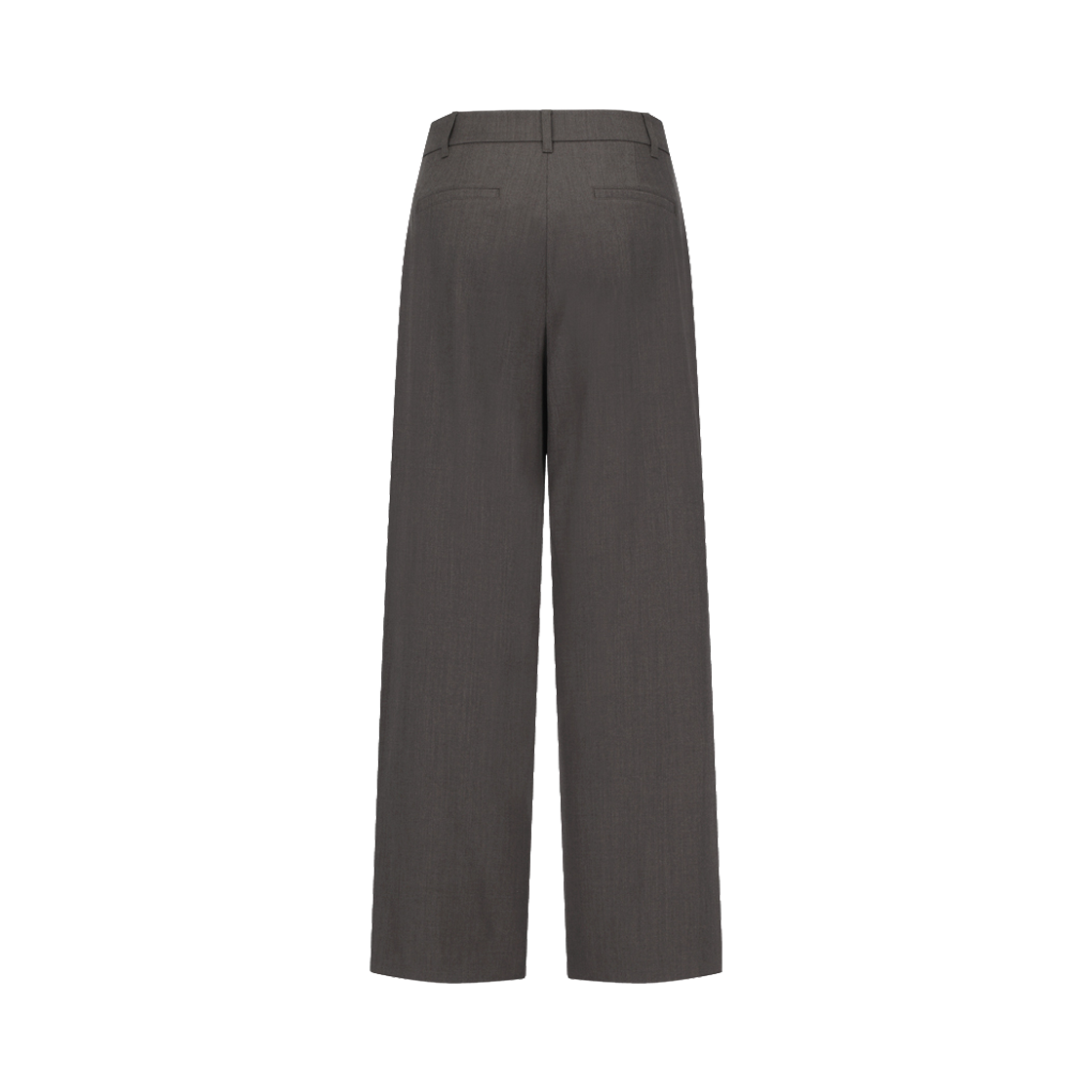 아모멘토 우먼 와이드 턱 팬츠 브라운 - 26SS(Amomento Women Wide Tuck Pants Brown - 26SS) - 2