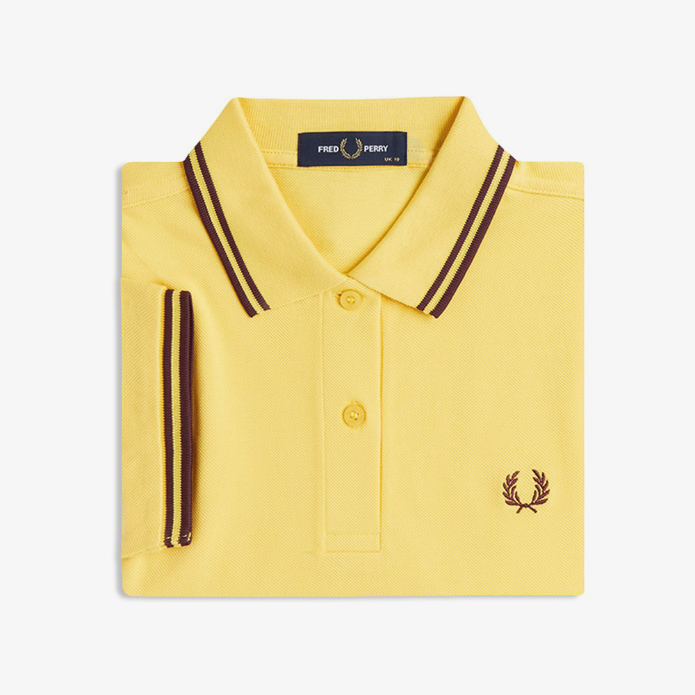 프레드페리 우먼즈 트윈 팁 프레드페리 셔츠 레몬발리 옥스블러드(Fred Perry Twin Tipped Fred Perry Shirt Lemnbarly Oxblood) - 5
