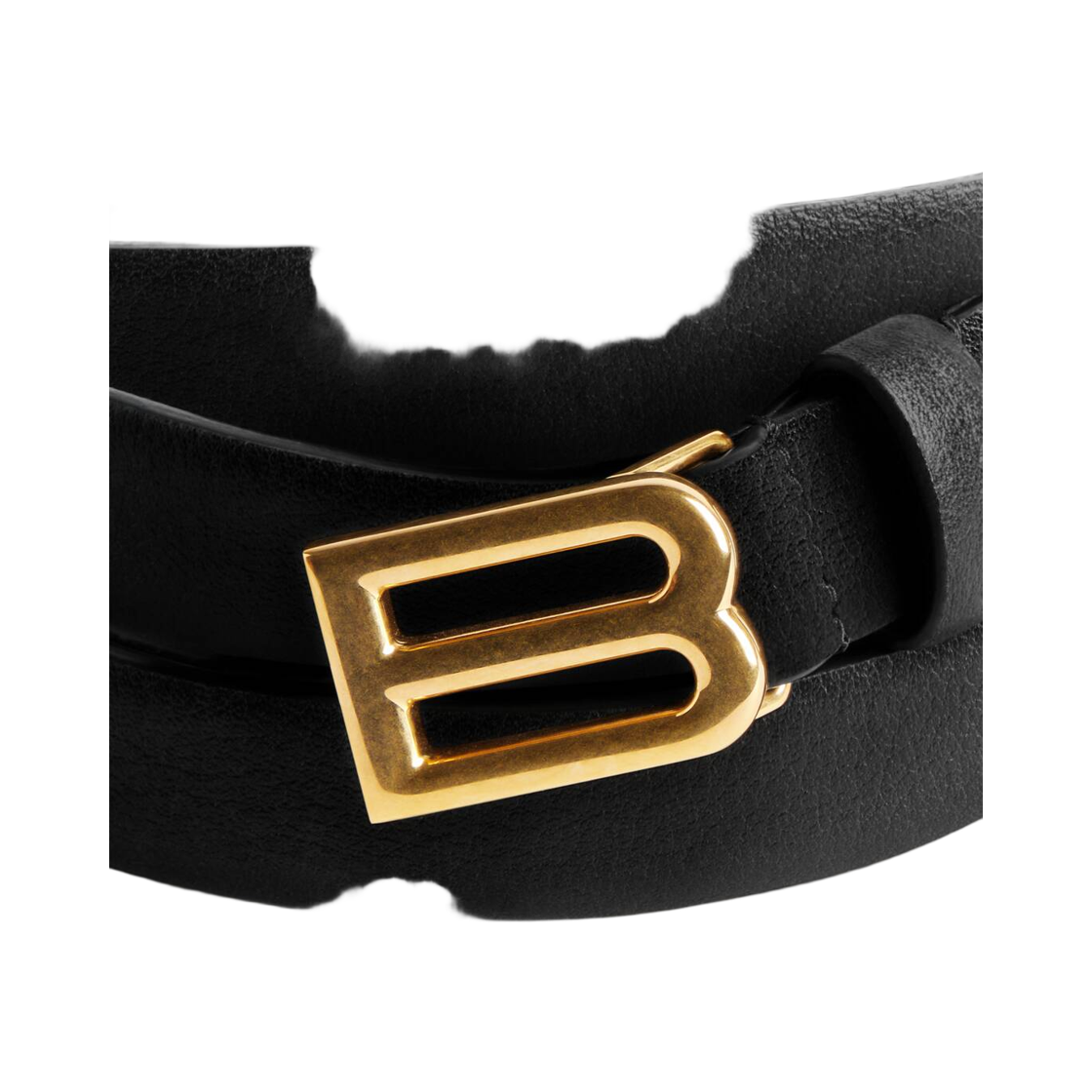 (W) 발렌시아가 볼레로 B 벨트 블랙((W) Balenciaga Bolero B Belt In Black) - 3