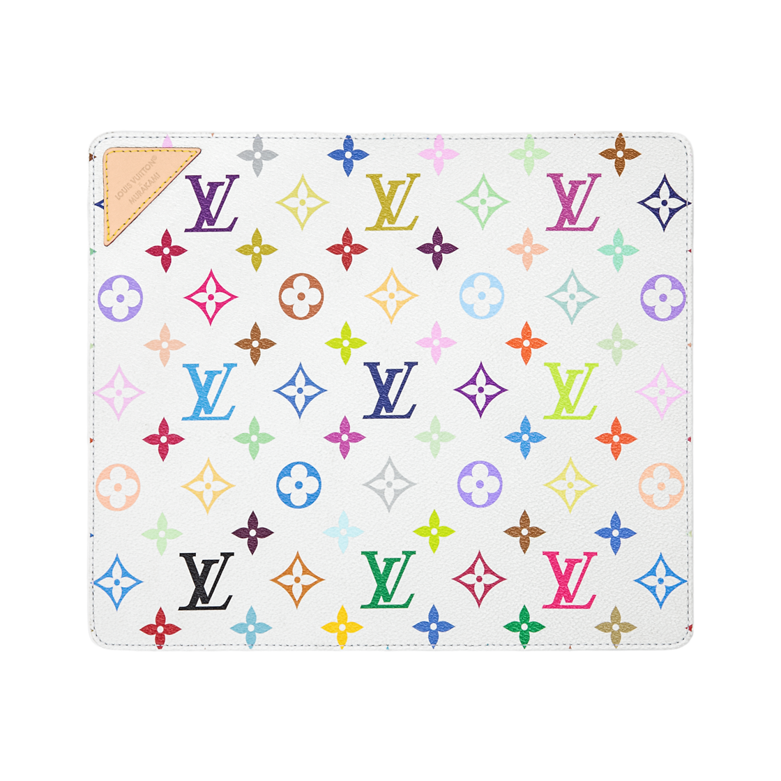 GI1567 Louis Vuitton x Murakami Takashi Gaston Mouse Pad Monogram White
