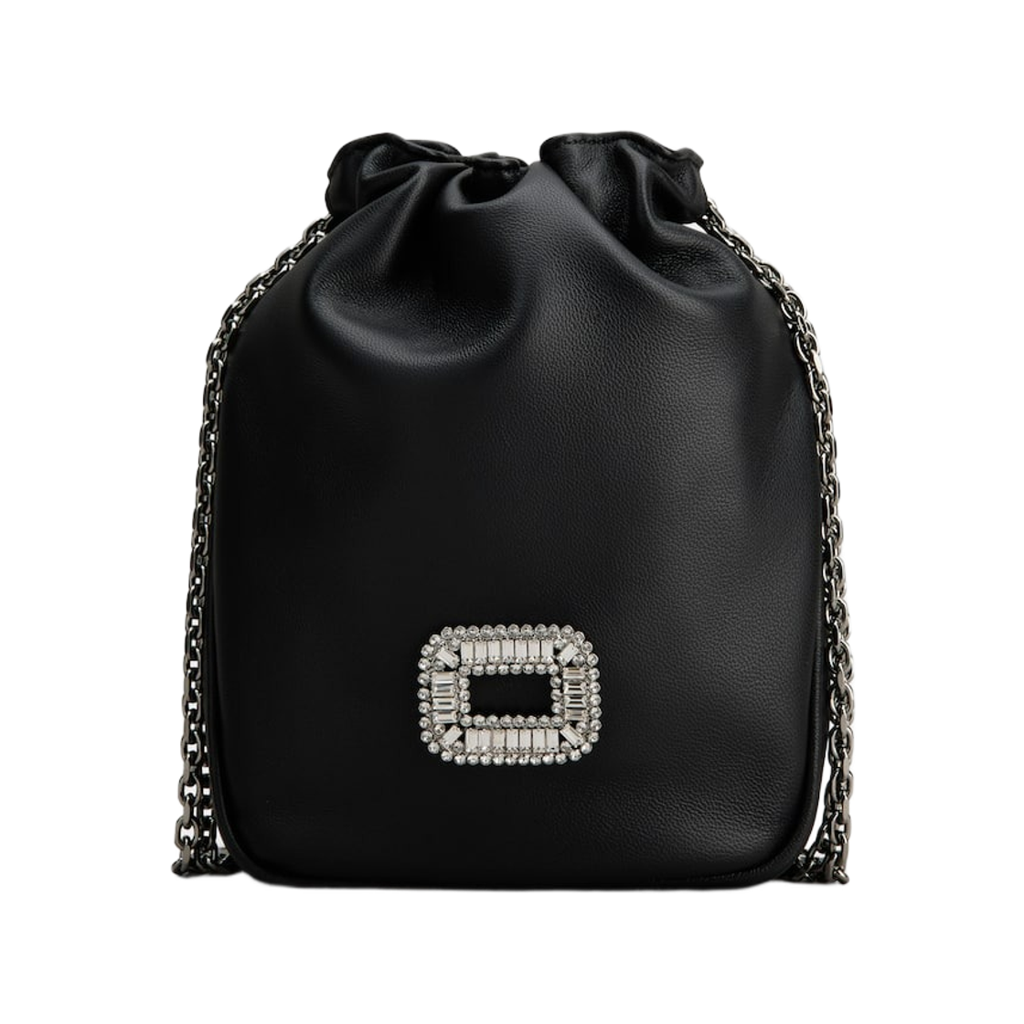 로저 비비에 레더 필그림 나노백 블랙(Roger Vivier Pilgrim Nano Bag in Leather Black)