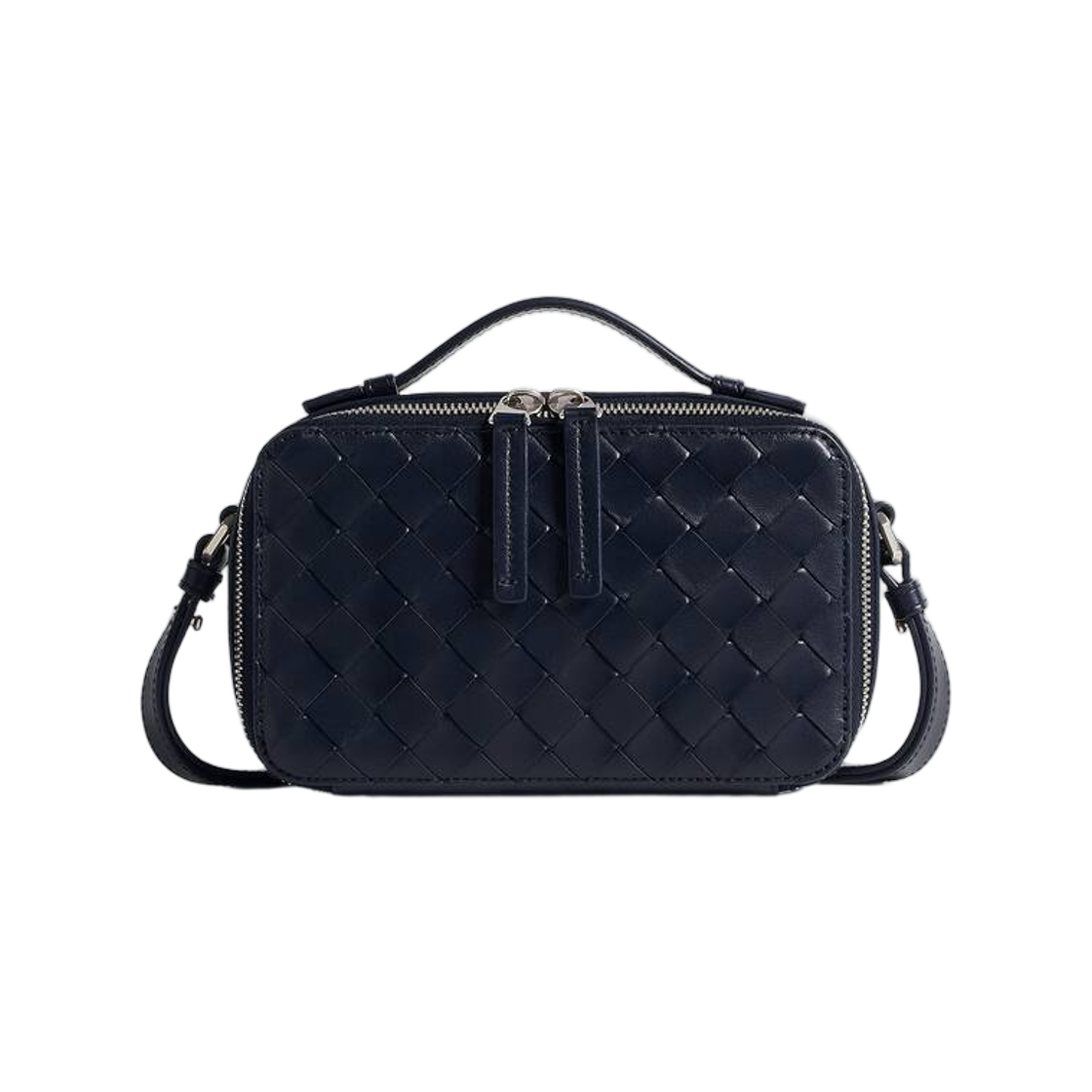 844067V2HL04330 Bottega Veneta Getaway Phone Pouch Midnight