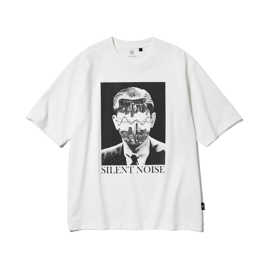 359795-00 GU x Undercover Dry Punch Graphic T-Shirt White