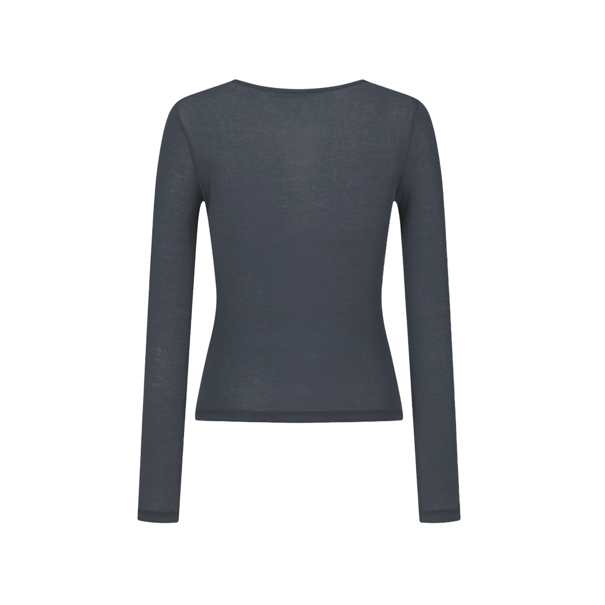 아모멘토 우먼 라운드 티셔츠 차콜 - 26SS(Amomento Women Round T-Shirt Charcoal - 26SS) - 2