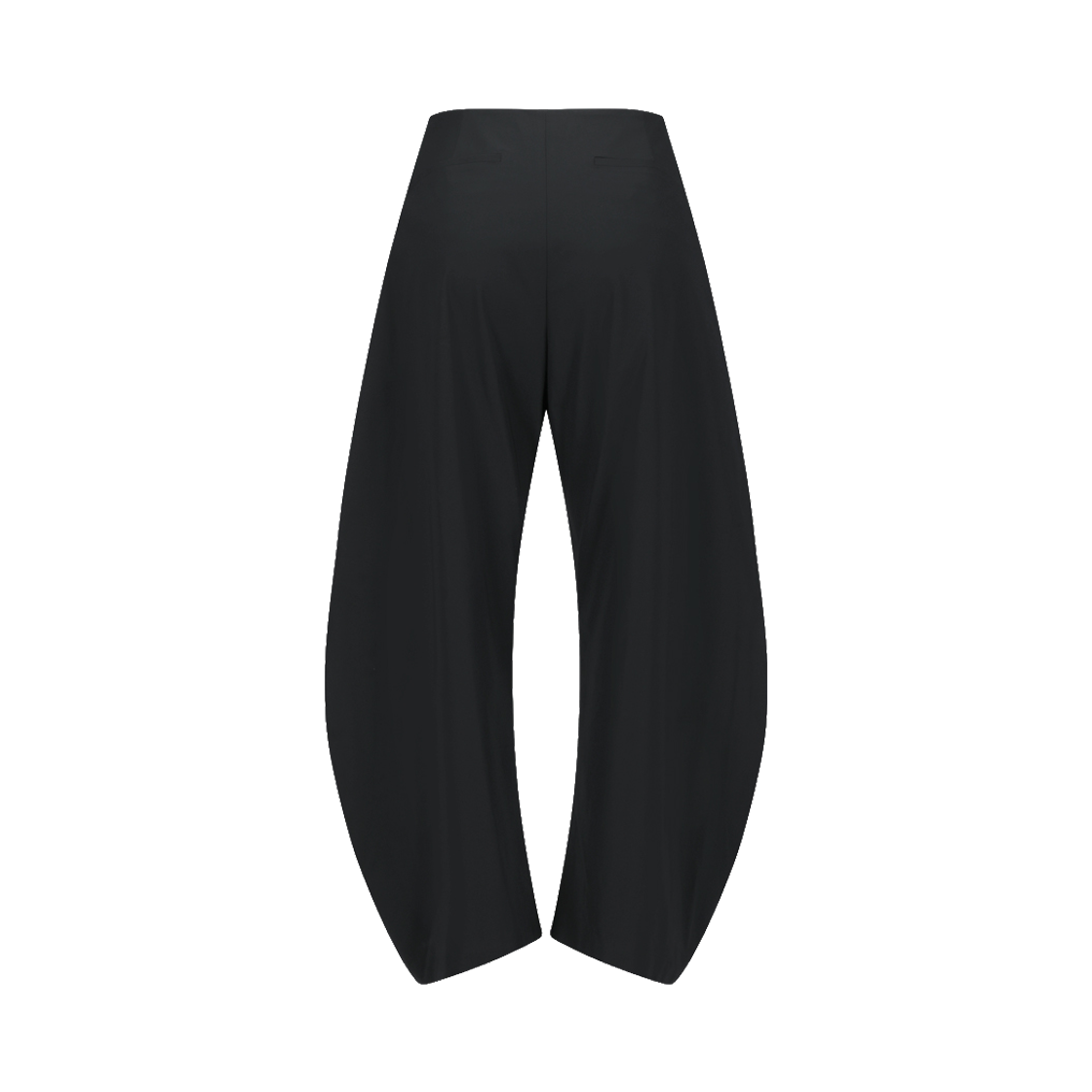 아모멘토 우먼 커브드 실루엣 팬츠 블랙 - 26SS(Amomento Women Curved Silhouette Pants Black - 26SS) - 2