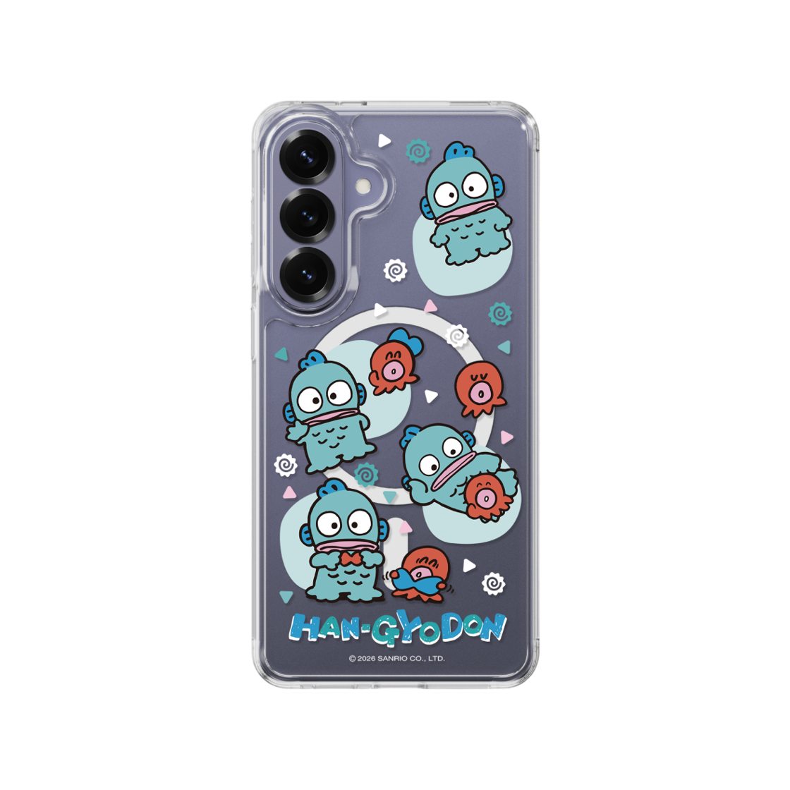 에스엘비에스 한교동 패턴 클리어 마그넷 케이스 for S26 Series(SLBS HANGYODON Pattern Clear Magnet Case for S26 Series) - 4