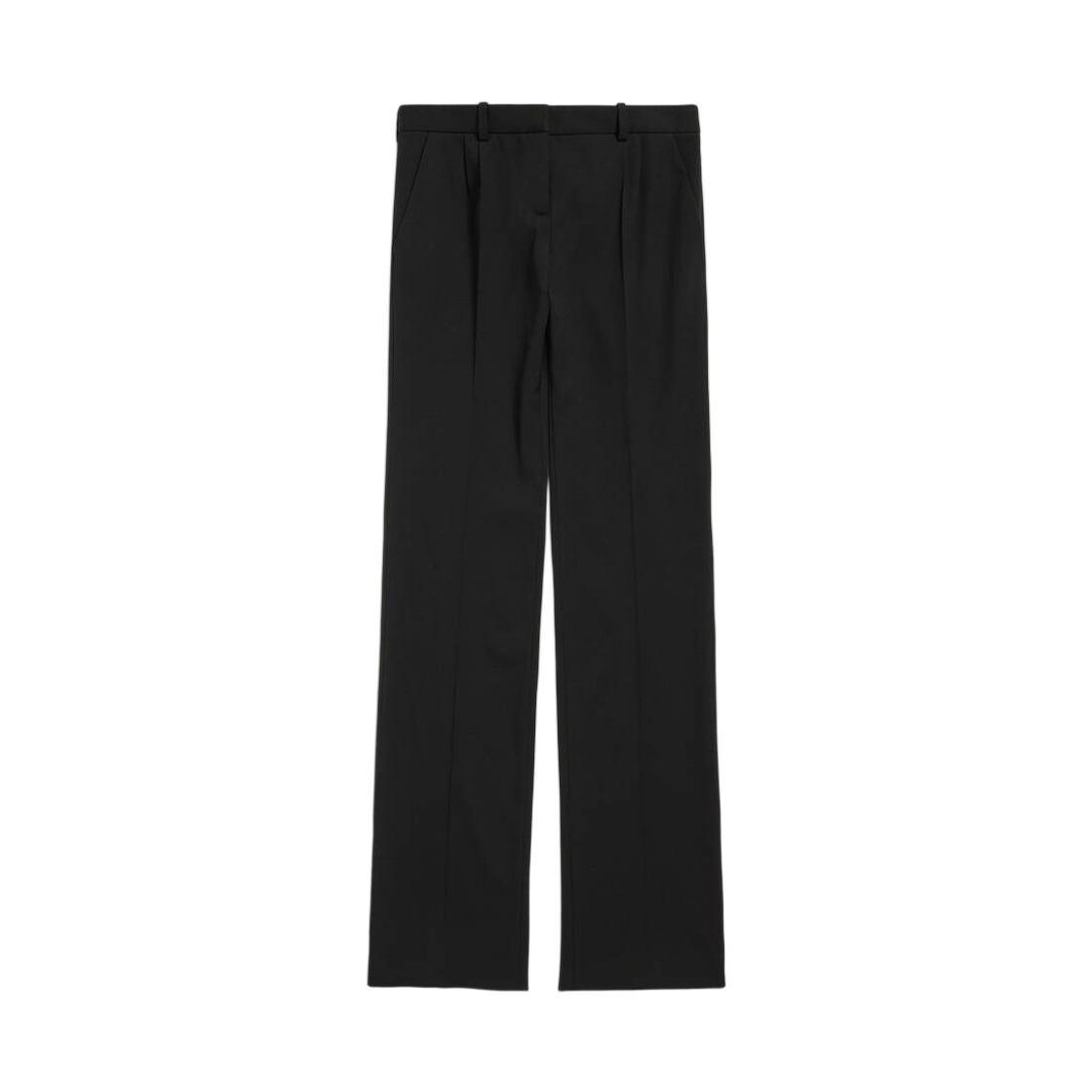 872125TJT211000 (W) Balenciaga Slim Tailored Pants In Black