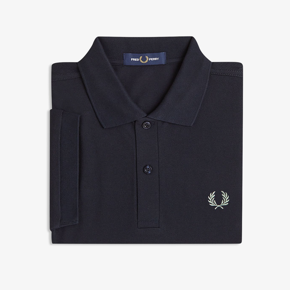 프레드페리 M6000 플레인 프레드페리 셔츠 네이비 시그래스(Fred Perry Plain Fred Perry Shirt Navy Seagrass) - 6