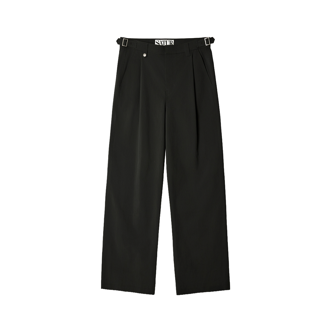 SA261MPT02BLK0 [사은품 증정] SATUR Classic Chino Pants Black