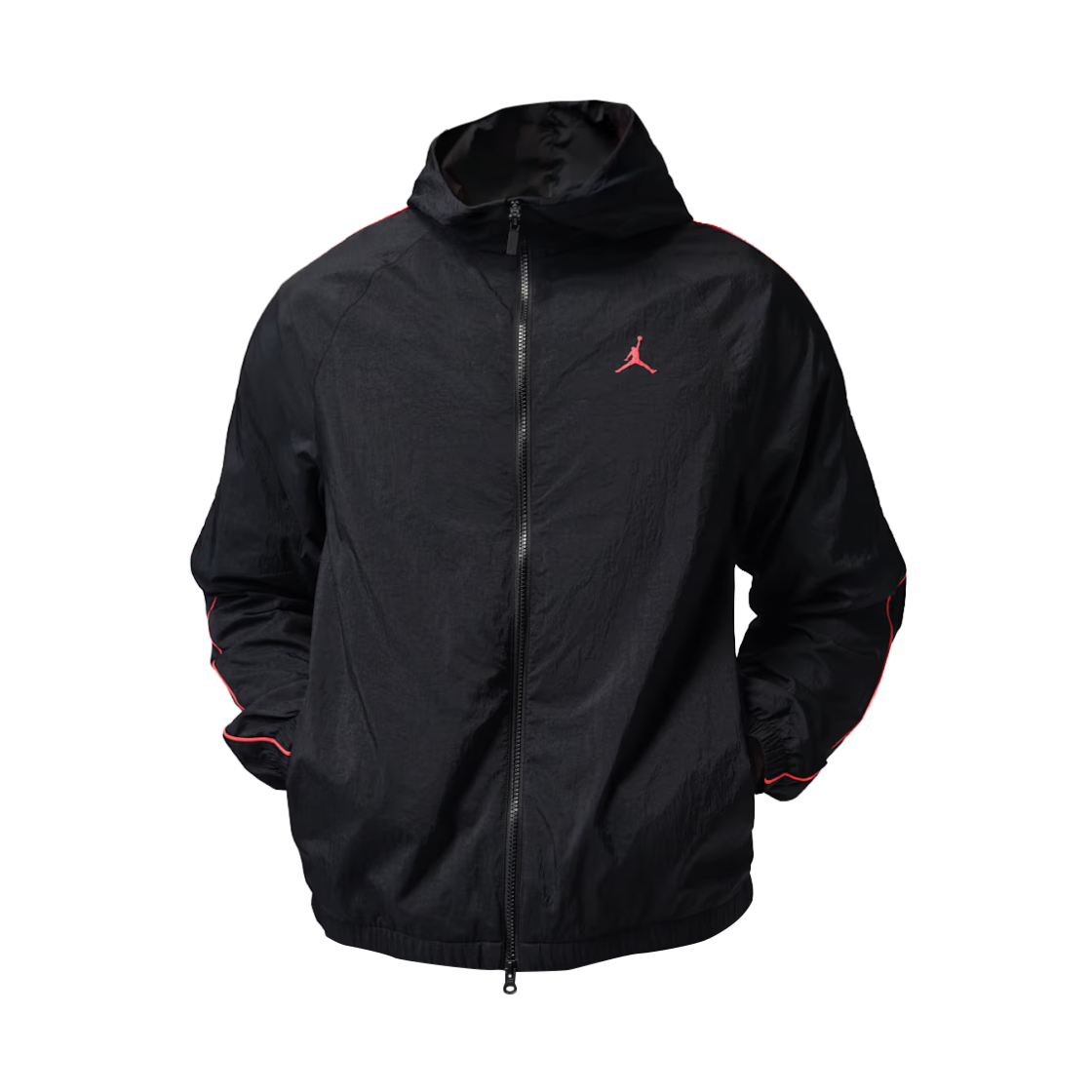 조던 스포츠 클래식 후드 자켓 블랙 인프라레드 23 (IB2241-011)(Jordan Sport Classic Hoodie Jacket Black Infrared 23 (IB2241-011))