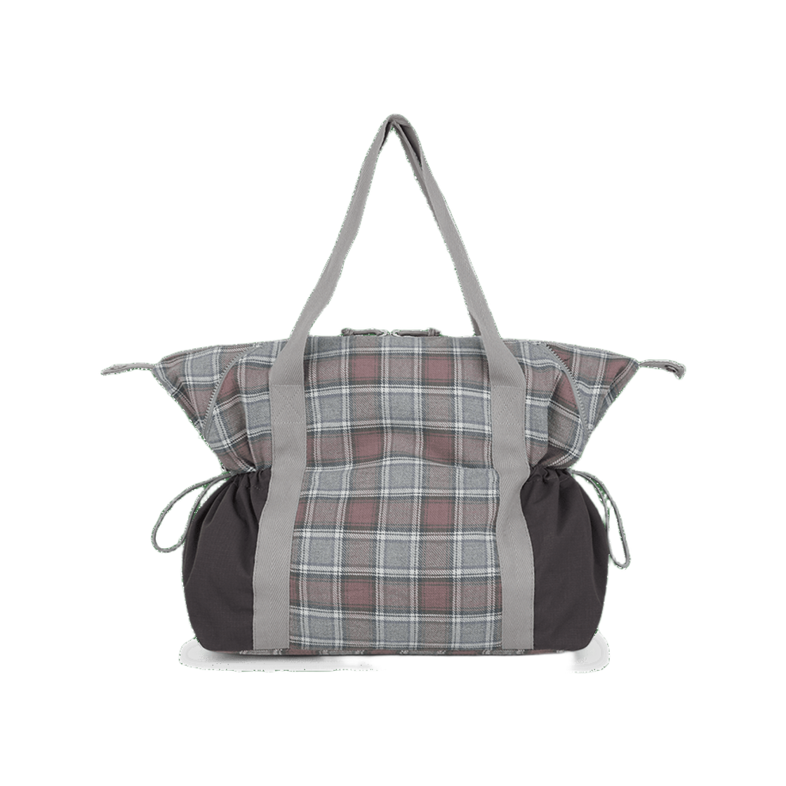 [트리플적립]썬러브 캐빈 빅 토트 핑크 플레이드([트리플적립]SUNLOVE Cabin Big Tote Pink Plaid) - 2