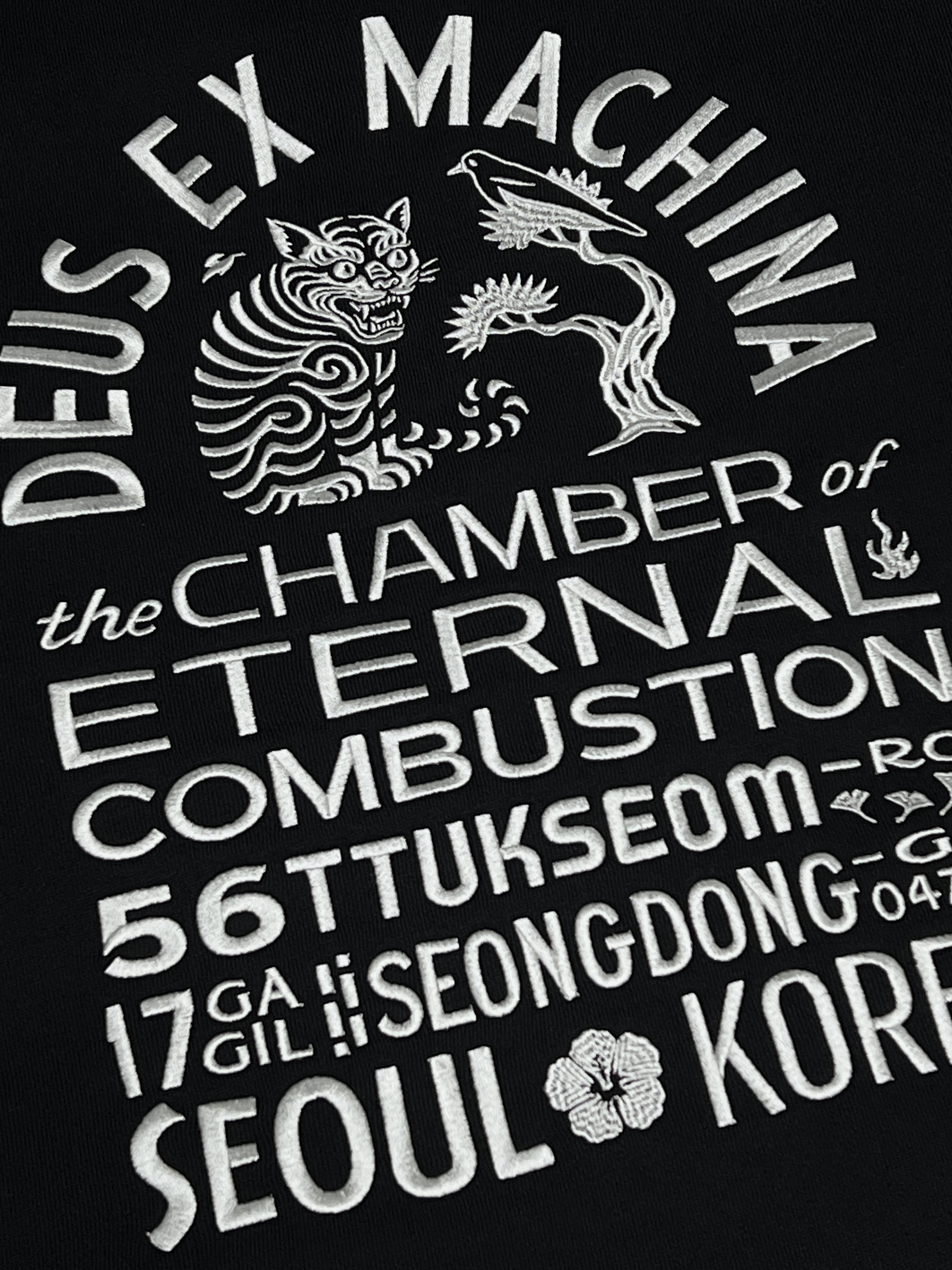 Deus Ex Machina Eternal Combustion Hoodie Zip Up Black, Nike x Supreme Air Force 1 Mid Black 착용 스타일 - 2