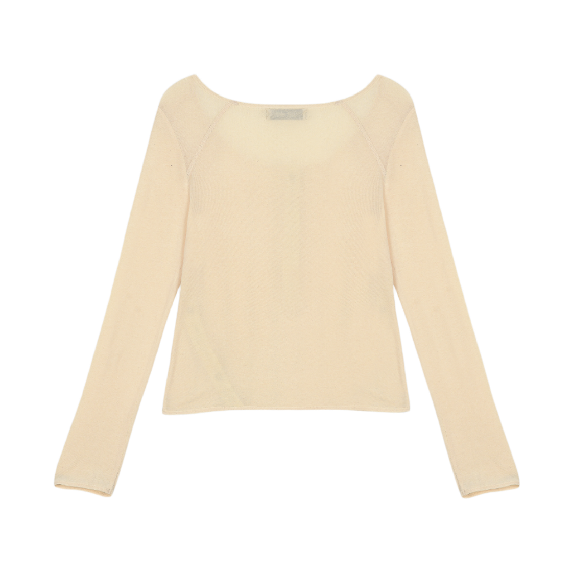 베이컨트 아카이브 레니 헨리넥 롱 슬리브 티셔츠 버터(Vacant Archive Lenny Henley Neck Long-Sleeve T-Shirt Butter) - 2