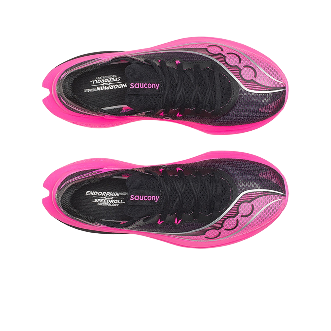 (W) 써코니 엔돌핀 프로 5 블랙 쇼크((W) Saucony Endorphin Pro 5 Black Shock) - 2