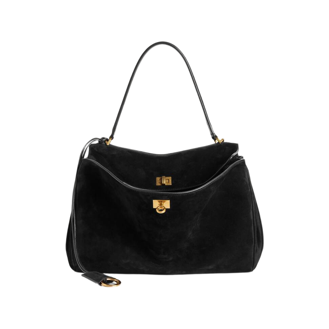 발렌시아가 로데오 핸드백 미디움 블랙(Balenciaga Rodeo Handbag Medium In Black) - 1