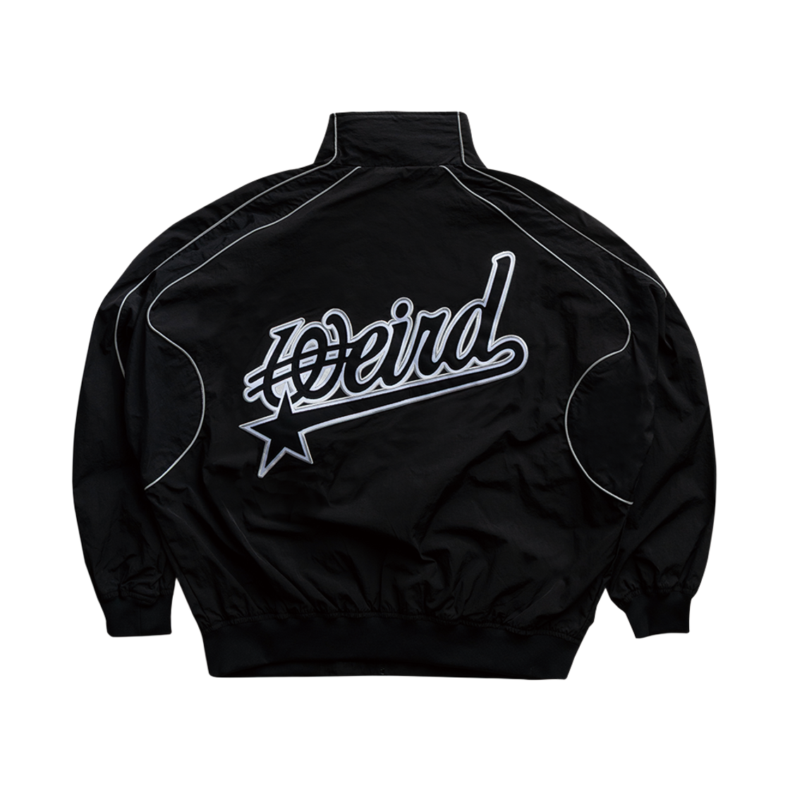 P00000KU Weird World 90s Reflective Wave Track Jacket