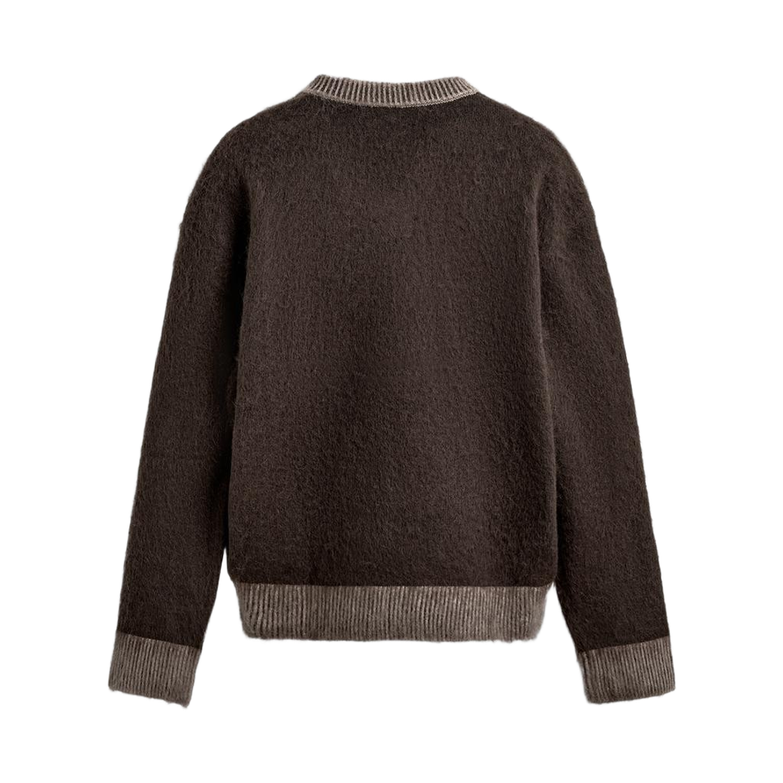 자라 x SR_A 콘트라스트 텍스쳐드 스웨터 브라운(Zara x SR_A Contrast Textured Sweater Brown) - 2