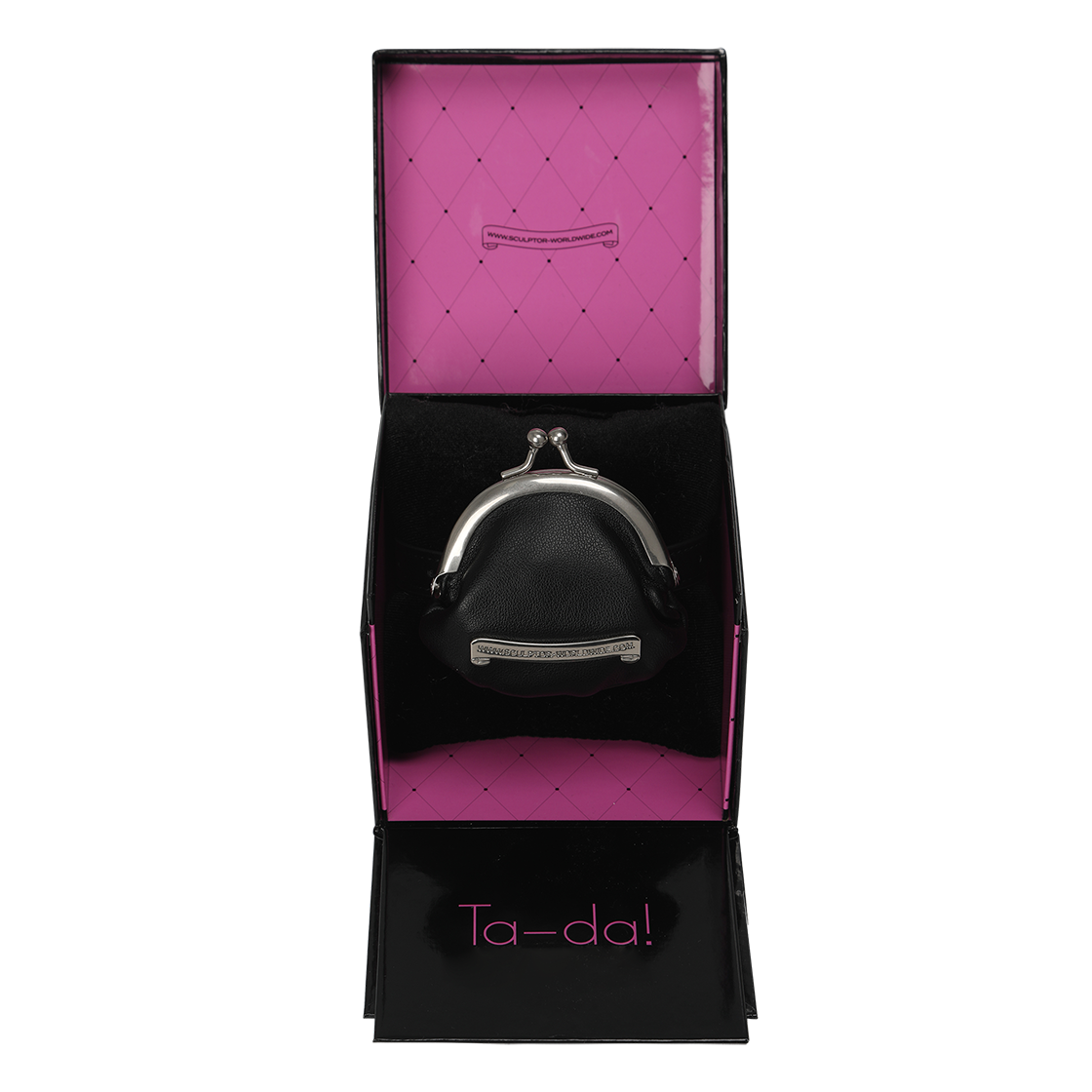 SC26S697BK Sculptor I Shell Coin Purse Matte Black