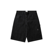 ROA Ash Canvas Shorts Washed Black - 26SS