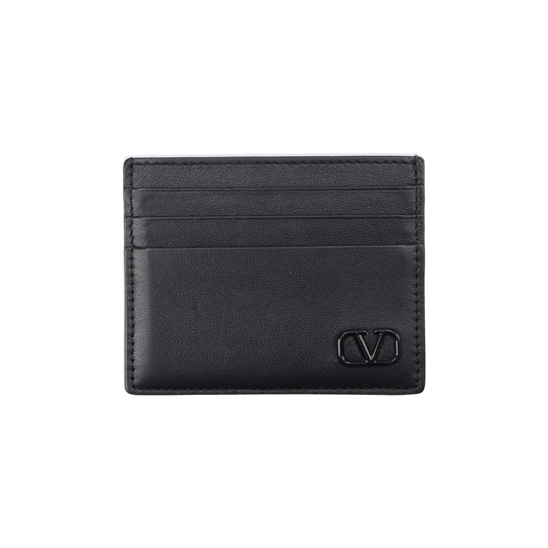 발렌티노 3Y2P0S49 카드 지갑 레더 블랙(Valentino Leather Card Wallet - Black)