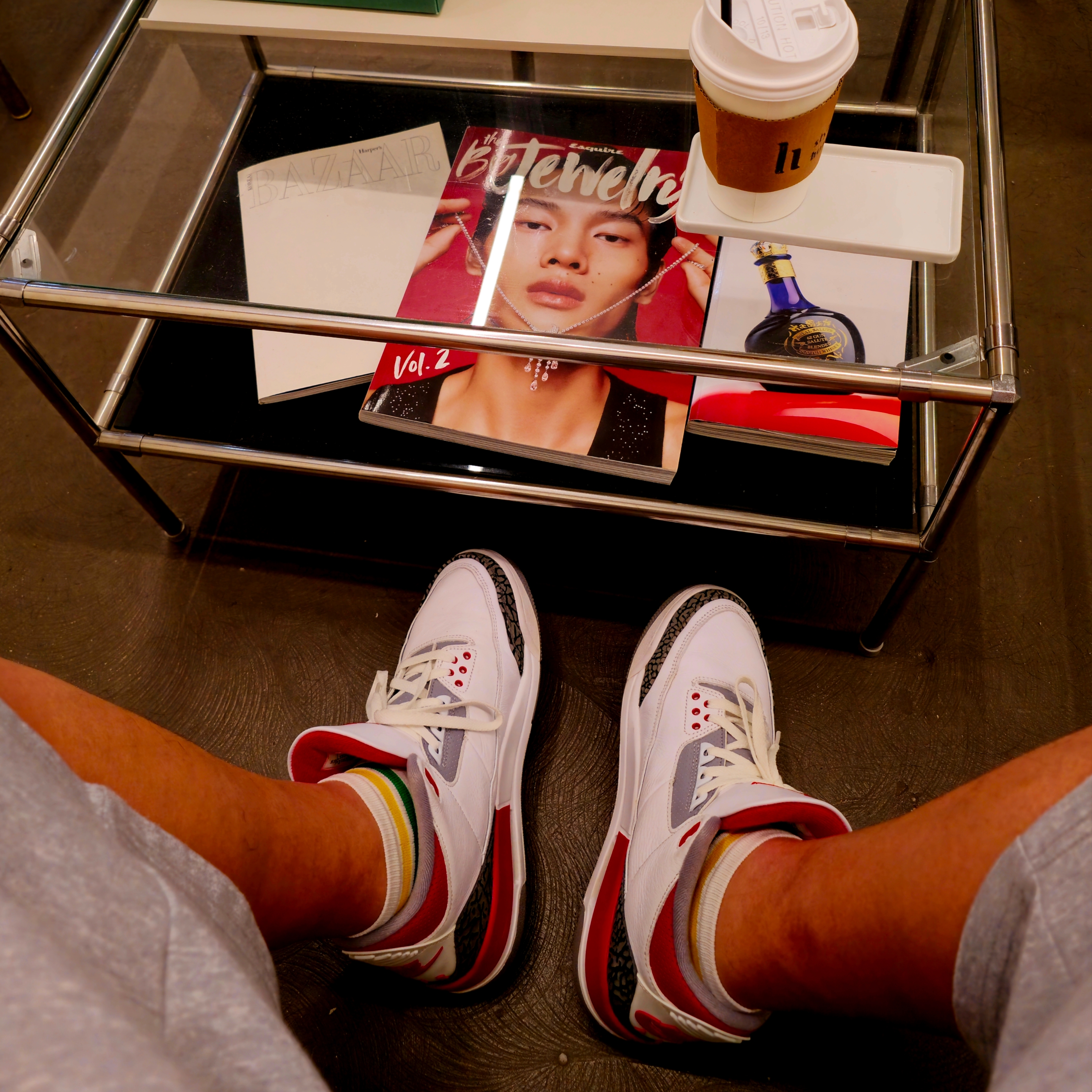 Jordan 3 Retro Fire Red 2022 착용 스타일