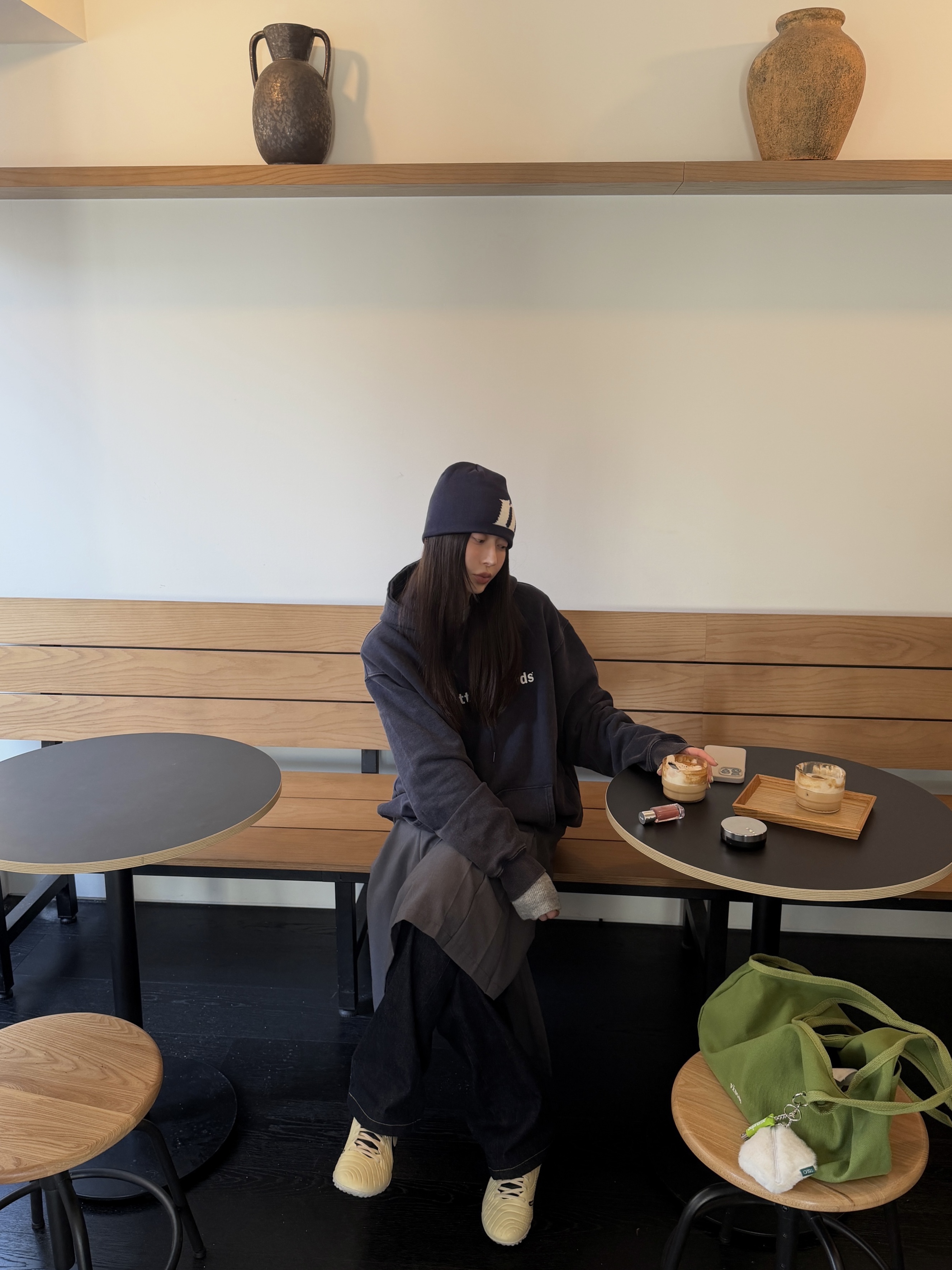 Manhattan Records M Logo Beanie - Navy, Nike Tiempo Legend 10 Academy TF Lemonade Black 착용 스타일 - 6